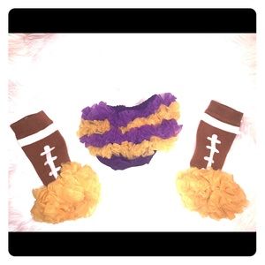Newborn football outfit